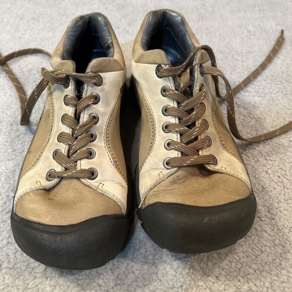 KEEN Womens US 7-1/2 EU 38 UK 5Leather Hiking Trail Walking Shoes Brown - Picture 5 of 8